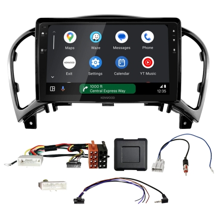 Kenwood DMX80AXS bilstereopakke til Nissan Juke F15 2010-2014 i gruppen Nyheter hos BRL (SETDMX80NS9PKT1)