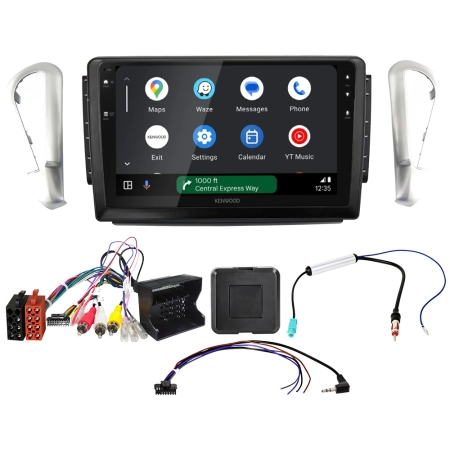 Kenwood DMX80AXS bilstereopakke til Peugeot 2008 2013-2020 i gruppen Billyd / Hva passer i min bil / Peugeot / Peugeot 2008 / Peugeot 2008 2019-2023 hos BRL (SETDMX80PG3PKT1)