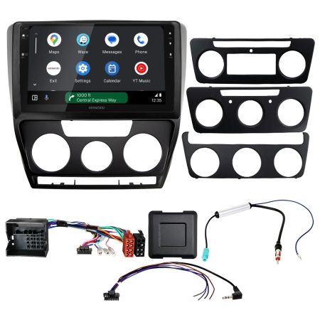 Kenwood DMX80AXS bilstereopakke til Skoda Octavia 1Z 2004-2013 i gruppen Billyd / Hva passer i min bil / Skoda / Skoda Octavia / Skoda Octavia 2009-2012 hos BRL (SETDMX80SK1PKT1)
