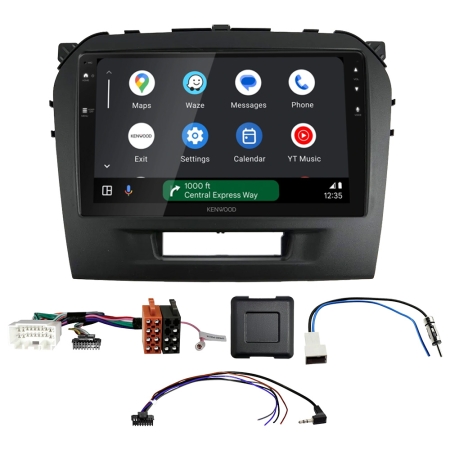 Kenwood DMX80AXS bilstereopakke til Suzuki Vitara 2015-2024 i gruppen Nyheter hos BRL (SETDMX80SZ5PKT1)