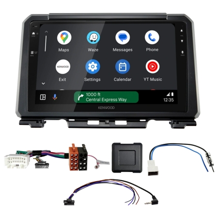 Kenwood DMX80AXS bilstereopakke til Suzuki Jimny 2018-2025 i gruppen Billyd / Hva passer i min bil / Suzuki / Jimny hos BRL (SETDMX80SZ6PKT1)
