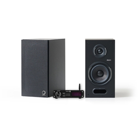 Dayton Audio DTA-PRO med Elipson Horus 6B i svart, 2.0 stereopakke i gruppen Pakkeløsninger / Pakker for hjemmet / Stereopakker hos BRL (SETDTAPROPKT2)