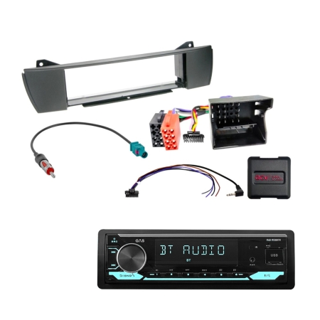 GAS MAD M130-BTN bilstereopakke til BMW Z4 E85 i gruppen Billyd / Hva passer i min bil / BMW / BMW Z4 / BMW Z4 2006- hos BRL (SETE85PKT1)