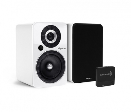Elipson Prestige Facet 6B BT, vitt par med Dayton Audio WBA31 i gruppen Lyd til hjemmet / Høyttalere / Aktive høyttaler hos BRL Electronics (SETELIPF6BBTPKT2)