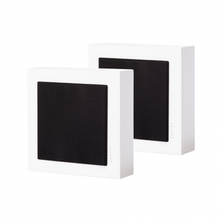 2-pack DLS Flatbox Mini on-wall högtalare, matt vit i gruppen Lyd til hjemmet / Høyttalere / Vegghøyttaler hos BRL Electronics (SETFBMINIPKTX2)