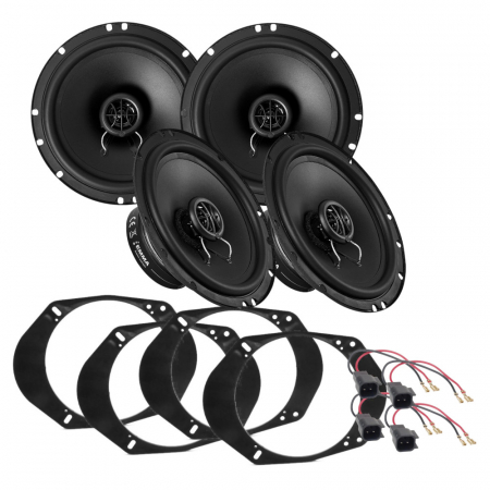 DLS Performance høyttalerpakke til Ford 1993-2008 i gruppen Billyd / Hva passer i min bil / Ford / Focus / Focus 1998-2004 / Bytte høyttalere Focus 1998-2004 hos BRL Electronics (SETFORDPKT2)