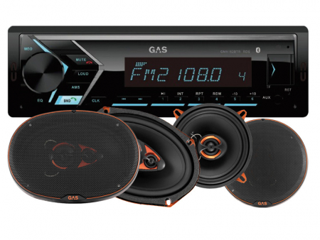 GAS GMA152BTR & GAS ALPHA-høyttaler i gruppen Pakkeløsninger / Pakker for bilen / Bilstereopakker hos BRL Electronics (SETGMA152ALPHA)