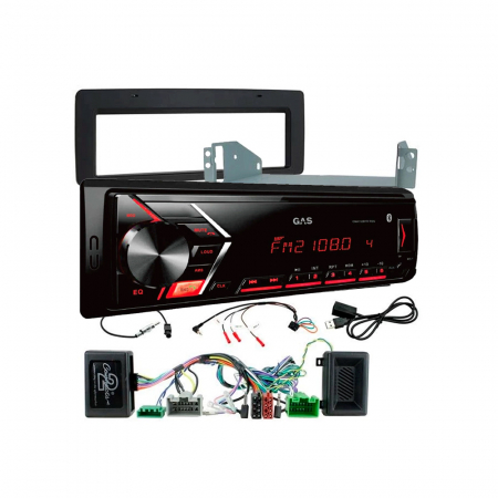 Volvo V70 07-11 GASS GMA152 bilstereo & installasjonskit i gruppen Billyd / Hva passer i min bil / Volvo / Volvo XC70 / Volvo XC70 2007-2011 / Bytte stereo XC70 2007-2011 hos BRL Electronics (SETGMA152VOLVO07)