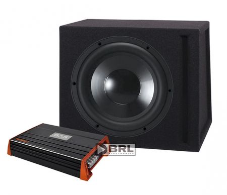 Dayton Audio RSS265HO-4 + GAS PRO 600.1 + GV110 i gruppen Pakkeløsninger / Pakker for bilen / Basspakker hos BRL Electronics (SETGV110PKT2)