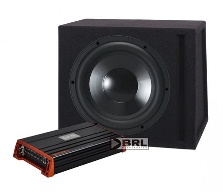Dayton Audio RSS265HO-4 + GAS PRO 1000.1 + GV110 i gruppen Pakkeløsninger / Pakker for bilen / Basspakker hos BRL Electronics (SETGV110PKT3)