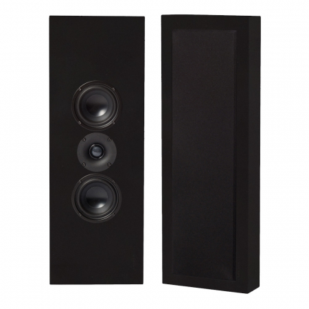 2-pack DLS Flatbox XL on-wall högtalare, mattsvart i gruppen Lyd til hjemmet / Høyttalere / Vegghøyttaler hos BRL Electronics (SETHFB63229SBX2)
