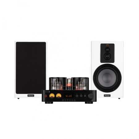 Dayton Audio HTA200BT med Magnat Signature 603 hvit, stereopakke i gruppen Pakkeløsninger / Pakker for hjemmet / Stereopakker hos BRL (SETHTA200PKT2)