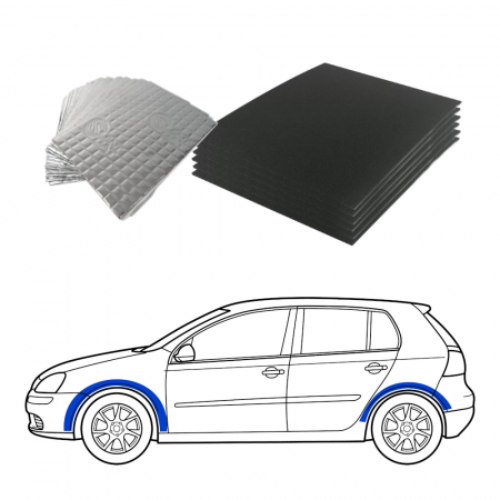 Ljudisolering till Halvkombi, hjulhus i gruppen Billyd / Hva passer i min bil / Ford / Focus / Focus 1998-2004 / Øvrig Fokus 1998-2004 hos BRL Electronics (SETISOLHALVPKT6)