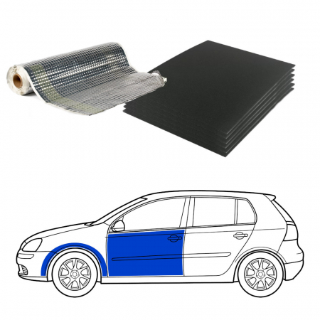 Ljudisolering till Halvkombi, Level 1 i gruppen Billyd / Hva passer i min bil / Ford / Focus / Focus 1998-2004 / Øvrig Fokus 1998-2004 hos BRL Electronics (SETISOLHALVPKT8)