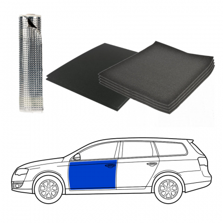 Ljudisolering till Kombi, framdörrar med dörrsidor i gruppen Billyd / Hva passer i min bil / Volvo / Volvo V90 / Volvo V90 2017-2023 / Øvrig V90 2017-2023 hos BRL Electronics (SETISOLKOMBIPKT1)