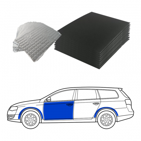Ljudisolering till Kombi, Level 1 i gruppen Billyd / Hva passer i min bil / Volvo / Volvo V90 / Volvo V90 2017-2023 / Øvrig V90 2017-2023 hos BRL Electronics (SETISOLKOMBIPKT8)