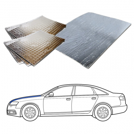 Ljudisolering till Sedan, motorhuv i gruppen Billyd / Hva passer i min bil / SAAB / 9-5 / 9-5 NG 2010-2012 / Øvrig 9-5 NG 2010-2012 hos BRL Electronics (SETISOLSEDANPKT3)
