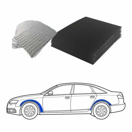 Ljudisolering till Sedan, hjulhus i gruppen Billyd / Hva passer i min bil / SAAB / 9-5 / 9-5 NG 2010-2012 / Øvrig 9-5 NG 2010-2012 hos BRL Electronics (SETISOLSEDANPKT6)