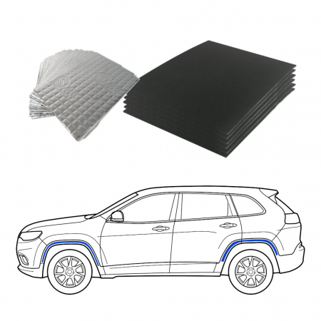 Ljudisolering till SUV, hjulhus i gruppen Billyd / Hva passer i min bil / Volvo / Volvo XC60 / Volvo XC60 2018-2023 / Øvrig XC60 2018-2023 hos BRL Electronics (SETISOLSUVPKT6)