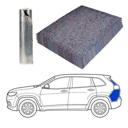 Ljudisolering till SUV, bagage inkl. lucka i gruppen Billyd / Hva passer i min bil / Volvo / Volvo XC60 / Volvo XC60 2018- / Øvrig XC60 2018- hos BRL (SETISOLSUVPKT7)