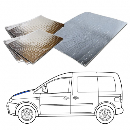 Ljudisolering till Skåpbil, motorhuv i gruppen Billyd / Hva passer i min bil  / Volkswagen / Transporter / Transporter T6.1 2020-2024 / Övrigt Transporter T6.1 2020-2024 hos BRL Electronics (SETISOLVANPKT2)