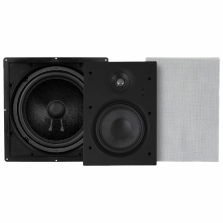 System One IW690 & Dayton Audio ME10S 2.1 inbyggnadspaket i gruppen Pakkeløsninger / Pakker for hjemmet / Høyttalerpakker hos BRL Electronics (SETIW690PKT2)