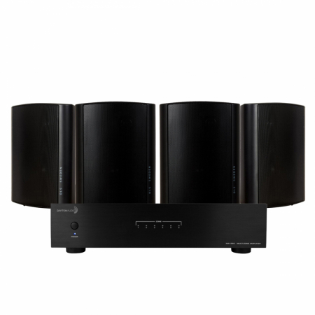 Dayton Audio MA1260 & 2 par svarta DLS MB6i för gymmet eller uteplatsen i gruppen Pakkeløsninger / Pakker for hjemmet / Multiroompakker hos BRL Electronics (SETMA1260PKT2)
