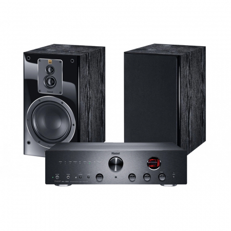 Magnat MA700 & Magnat Signature 503 svart, stereopakke i gruppen Pakkeløsninger / Pakker for hjemmet / Stereopakker hos BRL Electronics (SETMA700PKT5)