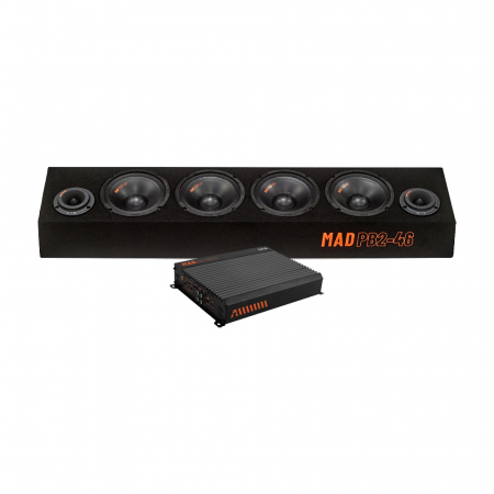 GAS MAD PB2-46 & MAD A2-85.2, raggerpakke i gruppen Pakkeløsninger / Pakker for bilen / Raggarpakke hos BRL Electronics (SETMADPB246PKT4)