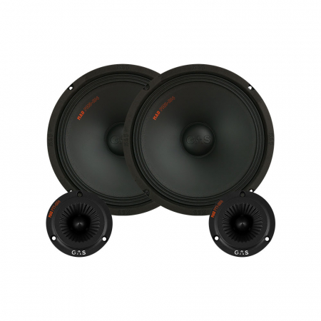 GAS MAD PM2-104 & MAD PT1-254 SPL-pakke, liten i gruppen Pakkeløsninger / Pakker for bilen / SPL Høyttalerpakker hos BRL Electronics (SETMADPM2104PKT3)