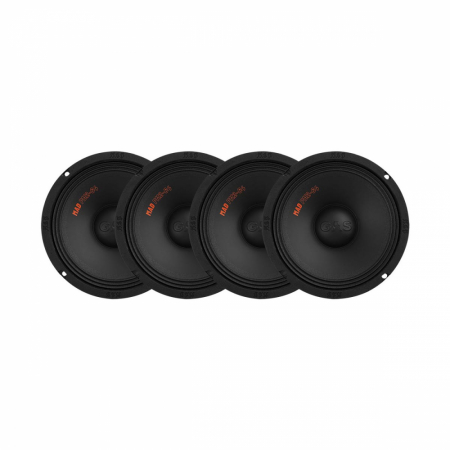 4-pakke GAS MAD PM2-64, rå 6.5 tommers mellomtone i gruppen Billyd / Bilhøyttalere / Midbasser/mellomtone hos BRL Electronics (SETMADPM264X4)
