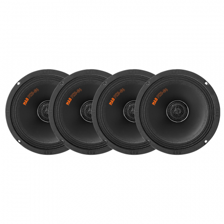 4-pack GAS MAD PX2-64, rå 6.5 tommers koaksialhøyttaler i gruppen Billyd / Bilhøyttalere / Koaksialhøyttalere hos BRL Electronics (SETMADPX264X4)