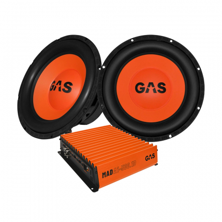 2-pakke GAS MAD S1-104 & MAD A1-500.1D, 10