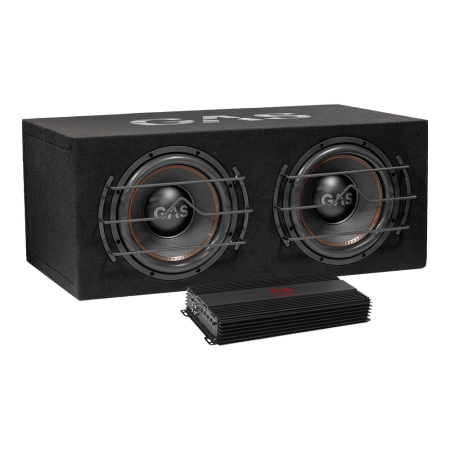 GAS MAX B1-212 basspakke med RA3600W i gruppen Pakkeløsninger / Pakker for bilen / Basspakker hos BRL (SETMAXB1212PKT1)
