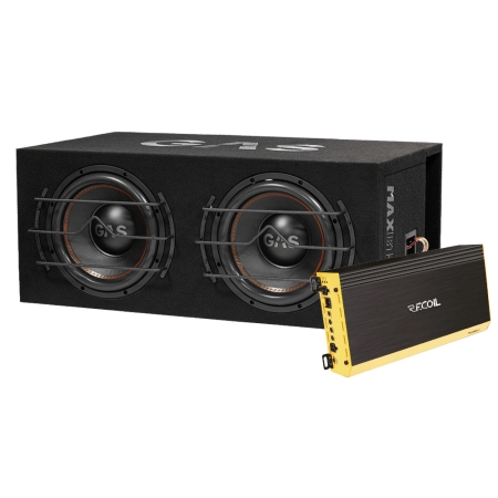GAS MAX B1-212 med Recoil RL2300.1, 2x12