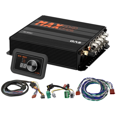 GAS MAX D2-610BT, 10-kanals lydprosessor/DSP til Volvo 2007-2016 (High Performance) i gruppen Billyd / Hva passer i min bil / Volvo / Volvo V60 / Volvo V60 2011-2018 / Øvrig V60 2011-2018 hos BRL (SETMAXD2610BTVOLVOPKT1)