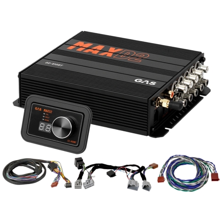 GAS MAX D2-610BT, 10-kanals lydprosessor/DSP til Volvo 2007-2016 (Performance) i gruppen Billyd / Hva passer i min bil / Volvo / Volvo V60 / Volvo V60 2011-2018 / Øvrig V60 2011-2018 hos BRL (SETMAXD2610BTVOLVOPKT2)