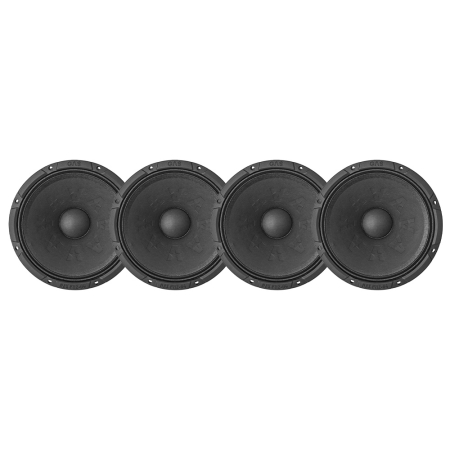 4-pakning GAS MAX PM2-64, 6,7 tommers midbass/mellomtone i gruppen Nyheter hos BRL (SETMAXPM264X4)
