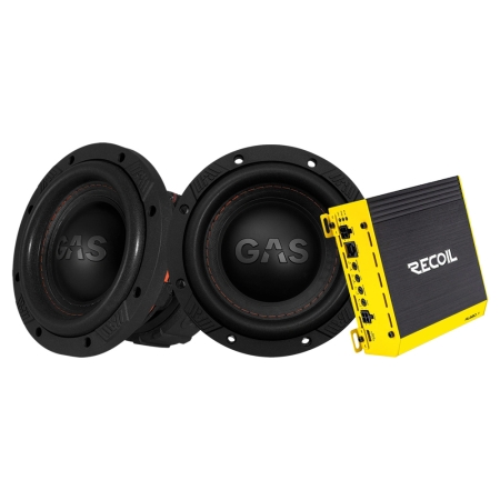 2-pakning GAS MAX S1-6D1 med Recoil RL680.1, 2x6,5