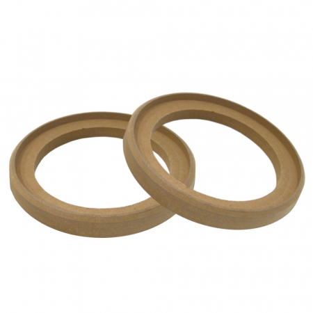 2-pakke senkede MDF-ringer, 6.5 tommer i gruppen Billyd / Tilbehør / Byggematerialer / MDF-ringer hos BRL Electronics (SETMDFRING65X2)