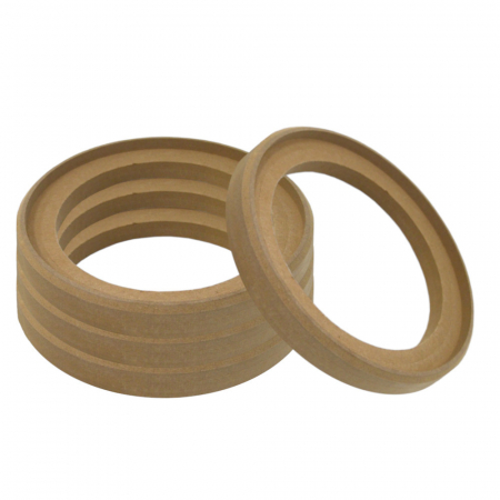 4-pakke senkede MDF-ringer, 8 tommer i gruppen Billyd / Tilbehør / Byggematerialer / MDF-ringer hos BRL Electronics (SETMDFRING8X4)