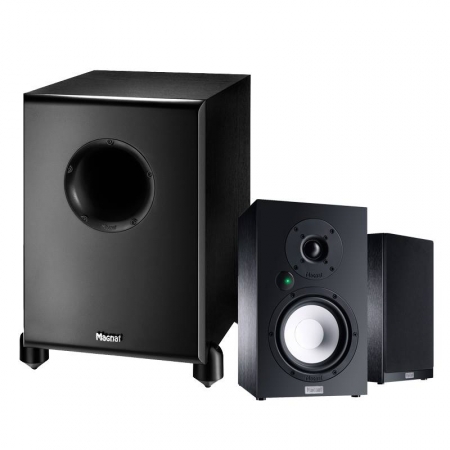 Magnat Multi Monitor 220 & Beta Sub 20A, høyttalerpakke 2.1 i gruppen Pakkeløsninger / Pakker for hjemmet / Høyttalerpakker hos BRL (SETMM220PKT1)