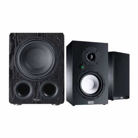 Magnat Multi Monitor 220 & Alpha RS8 2.1 aktivt högtalarpaket i gruppen Pakkeløsninger / Pakker for hjemmet / Høyttalerpakker hos BRL (SETMM220PKT3)