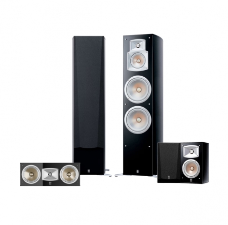 Yamaha NS-777 med senter- og surroundhøyttalere, 5.0 høyttalerpakke i gruppen Pakkeløsninger / Pakker for hjemmet / Høyttalerpakker hos BRL (SETNS777BPKT1)