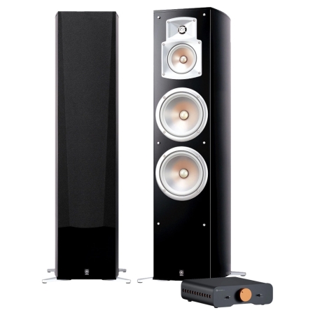 Yamaha NS-777 med Fosi Audio ZA3, 2.0 stereopakke i gruppen Pakkeløsninger / Pakker for hjemmet / Stereopakker hos BRL (SETNS777BPKT3)