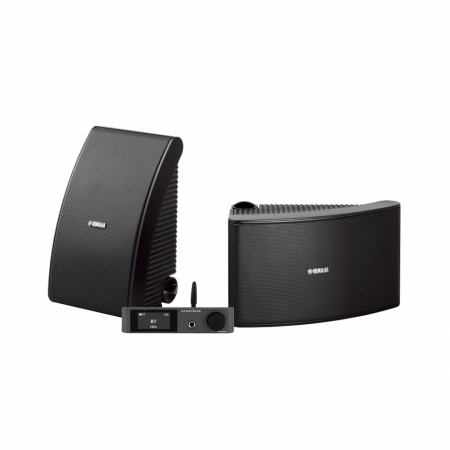 Dynavoice CA802BT & Yamaha NS-AW592 utendørshøyttalere, svart i gruppen Pakkeløsninger / Pakker for hjemmet / Stereopakker hos BRL Electronics (SETNSAW592PKT1)
