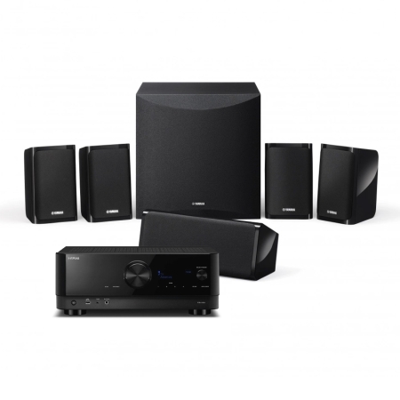 Yamaha NS-P41 hjemmekinopakke med RX-V4A i gruppen Pakkeløsninger / Pakker for hjemmet / Hjemmekino og Hjemmekinopakker hos BRL (SETNSP41B)