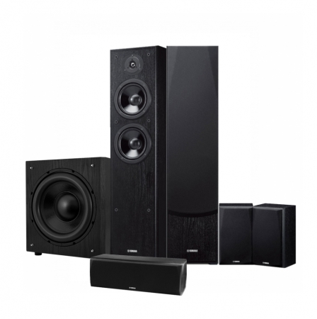 Yamaha NS-F51 og P51 høyttalerpakke med System One W120, 5.1 høyttalerpakke i gruppen Pakkeløsninger / Pakker for hjemmet / Høyttalerpakker hos BRL (SETNSP51PKT2)