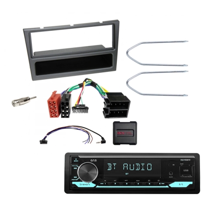 GAS MAD M130-BTN bilstereopakke til Opel 1997-2006, svart/grå	 i gruppen Billyd / Hva passer i min bil / Opel / Zafira / Zafira 1999-2005 hos BRL (SETOPELPKT1)
