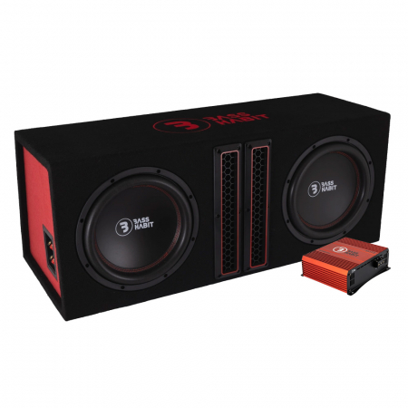 Bass Habit Play 2 P2212 & SPL ELITE 2100.1DF, baspaket i gruppen Pakkeløsninger / Pakker for bilen / Basspakker hos BRL (SETP2212PKT3)